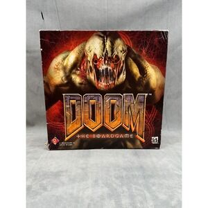 Doom The Boardgame Expansion Set Fantasy Flight Games Strategy Worn READ